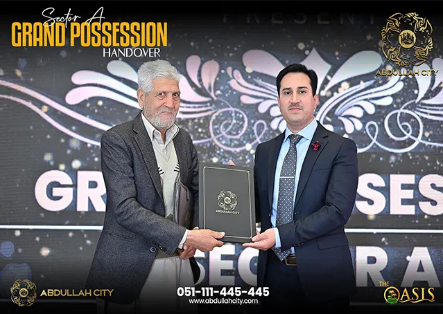 Abdullah city delivered 800 plots,
Abdullah city 800 plots delivered in grand possession,
Grand possession abdullah city,
Abdullah city best grand possession 2026,
the oasis block sector A,
Oasis block sector A residential plots,
residential plots sector A,
The oasis block sector grand possession,
Grand possession 24 jan 2026,
Abdullah city Islamabad, 
The Oasis Block Sector A 800 plots delivered, 
same day handover,
futuristic housing project Pakistan, 
prime location housing society, 
real estate investment Pakistan, 
premium residential plots, 
modern housing project, 
secure property investment, 
Pakistan property market, 
luxury living Pakistan, 
smart city project Pakistan,